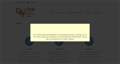 Desktop Screenshot of djfcom.nl